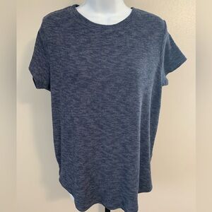 Natural Reflections Heathered Blue Short Sleeve Tee